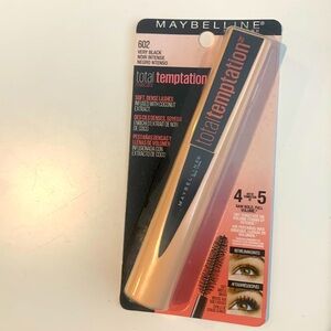 MAYBELLINE® NEW YORK 602 VERY BLACK NOIR INTENSE NEGRO total temptation
mascara